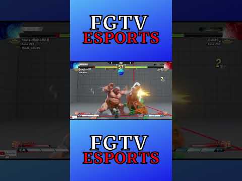 RonaldinhoBR (BLANKA) vs Gustc (HONDA) | SFV CE #shorts