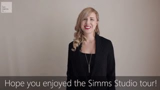 Sara Simms Studio Tour with Her Name Is Podcast