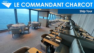 Le Commandant Charcot Luxury Polar Ice Breaking Cruise Ship Tour (Ponant)