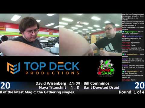 Tuesday Night Modern (6/11/19) - David Wisenberg (Naya Titanshift) vs. Bill Comminos (Bant Devoted D