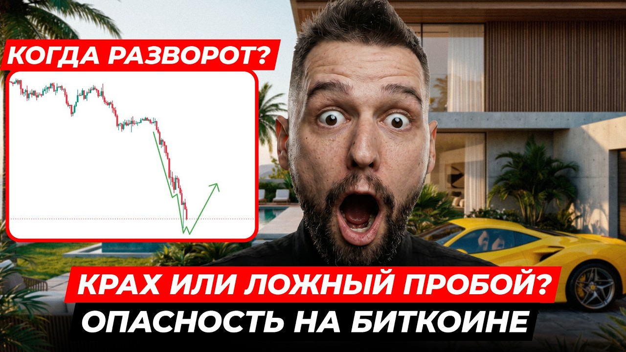 🚨BTC: ЛЕТИМ НА $40к? КОГДА РАЗВОРОТ?