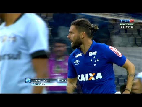 Gol de Rafael Sobis, Cruzeiro 3 x 3 Grêmio - Brasileirão 19/06/2017 [HD]