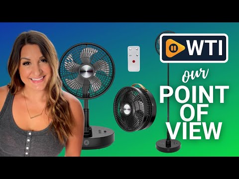 Primevolve 10"" Portable Oscillating Fan - WTI product video review