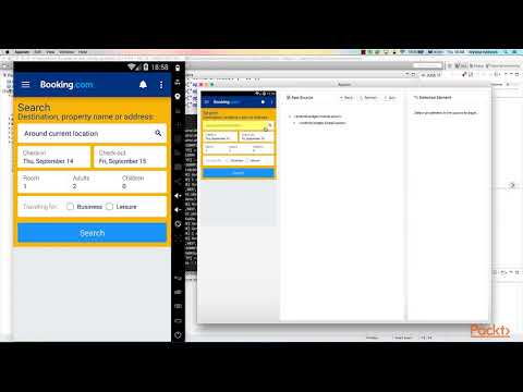 Automated UI Testing in Android Sample Scenario Creation | packtpub com