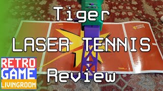 Tiger Electronics' Laser Tennis - Unboxing, Gameplay, and Review | Retro Game Living Room