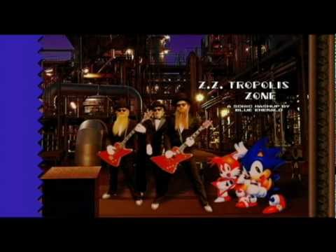 Z. Z. Tropolis Zone -- A Sonic / ZZ Top Music Mashup!