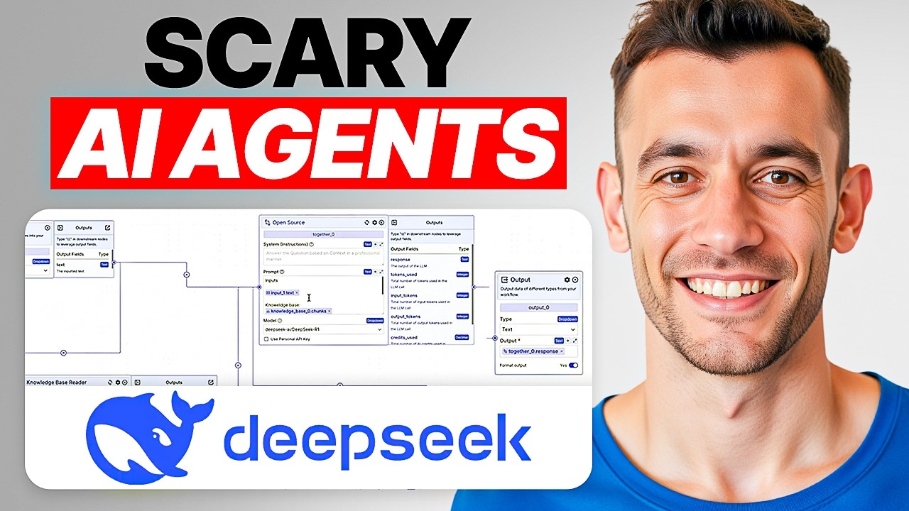 FREE DeepSeek AI Agents Are SHOCKING (1-Click Setup!) 🤯