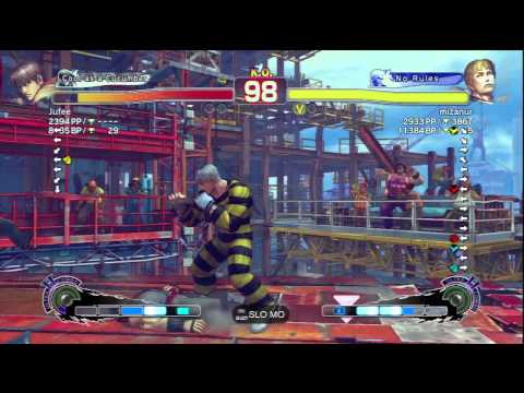 Jufee (Guy) Vs mizanur (Cody) SSF4 AE Ranked Matches - PSN