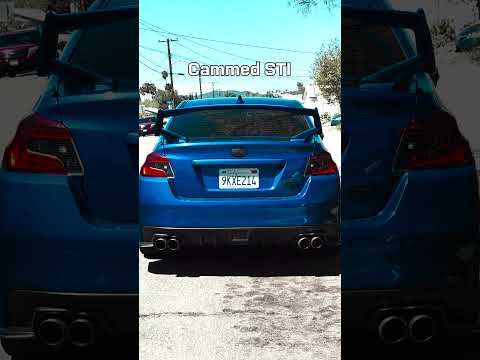 Cammed STI EJ257 #subaru #subie #wrx #wrxsti #exhaustsound