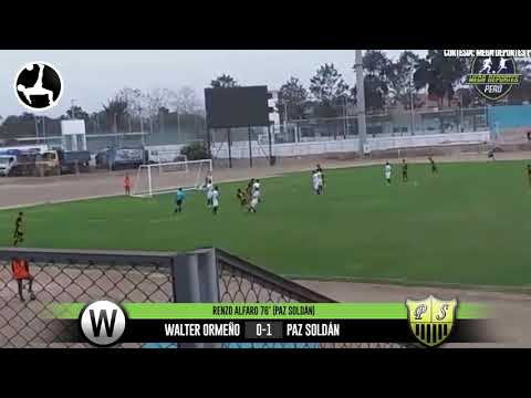 Copa Perú - Etapa Departamental (Lima): Los goles del Walter Ormeño 0 - Paz Soldán 1