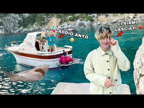 ANTO È SCAPPATO VIA CON UNA BARCA E SI PERDE IN MEZZO AL MARE! VINCI È TRISTE!! *addio*
