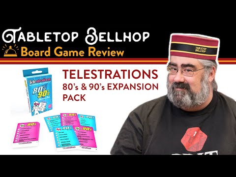 Telestrations 80s & 90s Expansion Pack Review, 600 rad new words and phrases for Telestrations