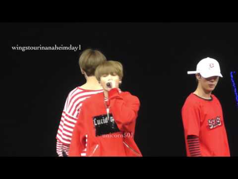 170401 BTS Anaheim day1 LOST taehyung  focus