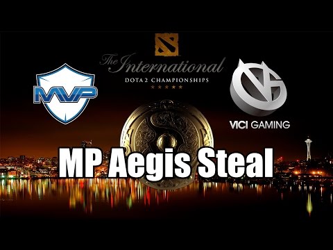 [Highlight] MVP.Hot6.MP Aegis Steal #TI5