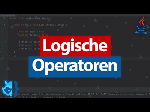 Logische/Boolesche Operatoren ❗ Java für Anfänger 👨🏻‍💻 Java Tutorial Deutsch [Teil 5] 💻 (Coding Fox)