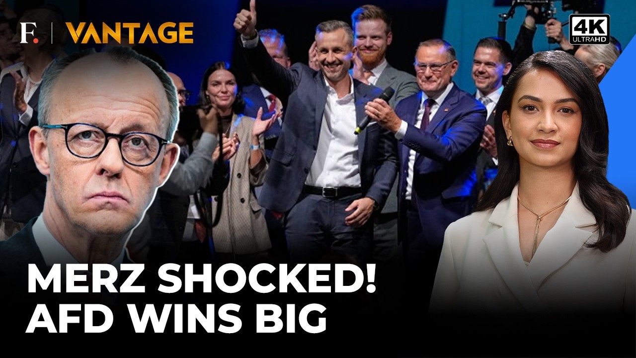 Merz Stunned as Far-Right AfD Scores Major Election Victory | Saxony-Anhalt | Vantage on Firstpost