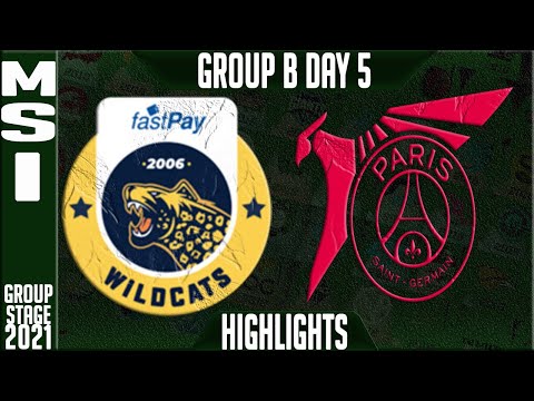 IW vs PSG Highlights | MSI 2021 Day 5 Group B | Fastpay Wildcats vs PSG Talon
