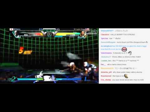 【UMVC3】 Justin Wong vs Nemo FT15 2/2