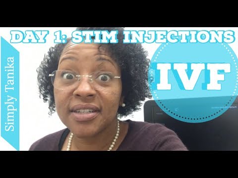IVF Baseline and Stim Injections Day 1| IVF at 47 with Own Eggs Video