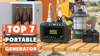 Top 7 Best Portable Generators for Camping and Home Use