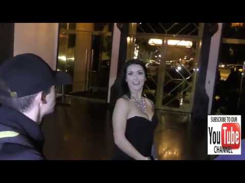 Katrina Jade tells off her fans rudely arriving to the AVN Awards Nomination Party at Avalon Nightcl