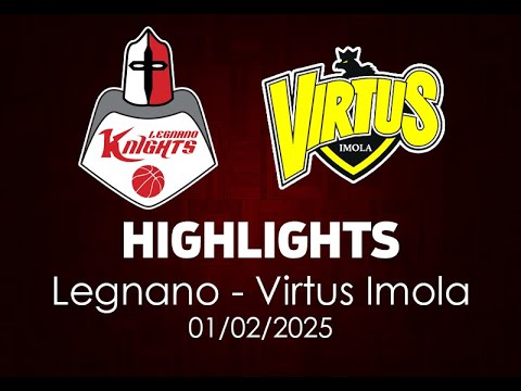 Highlights Legnano - Virtus Imola del 01/02/2025