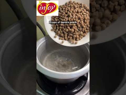 How to cook tapioca pearls #shorts
