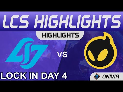 CLG vs DIG Highlights LCS Lock In 2022 Day 4 Counter Logic Gaming vs Dignitas by Onivia