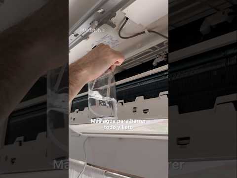 ✨Cómo hacer limpieza de aire acondicionado✨ Hacele mantenimiento ya!