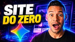 GOOGLE AI STUDIO Agora Faz SITES COMPLETOS do Zero e Já Publica pra Você