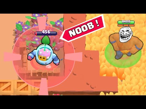 300 IQ El Primo Troll -10 IQ Sprout ! Brawl Stars Funny Moments & Fails & Win #193