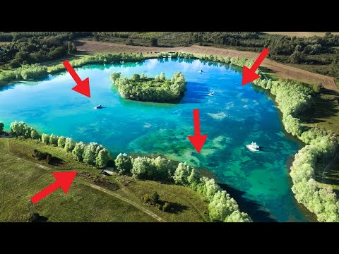 Dieser See ist voll mit Riesen Fischen! 🤯