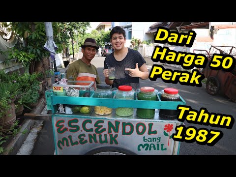 Dari Tahun 1987 dengan Harga 50 Perak ! ES CENDOL LEGENDARIS
