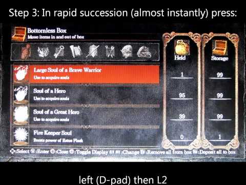 Dark Souls Item Duplication