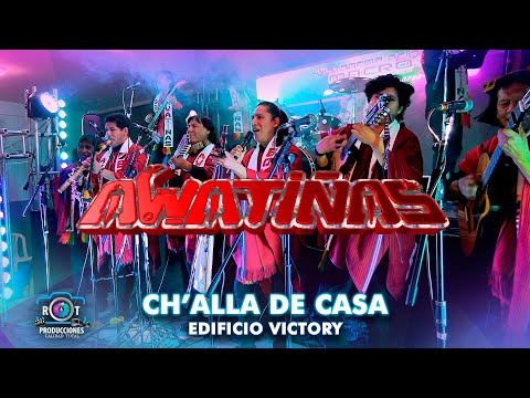 Awatiñas en Vivo (Mix Folklore 2024) | Challa de Casa "Edificio Victory" | La Paz