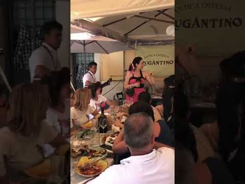 stornelli ,Rossella la stornellatrice de Trastevere 11giugno 2022 e daje!