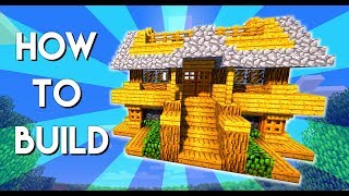Minecraft how to build a small starter house