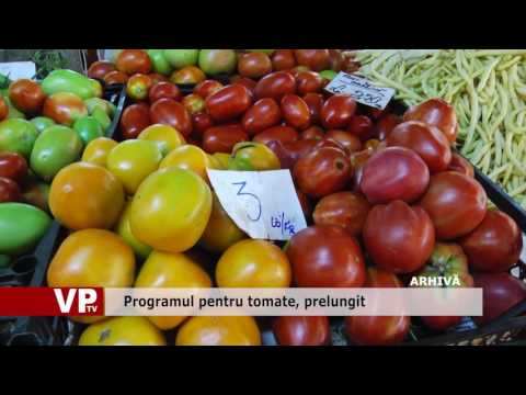 Programul pentru tomate, prelungit