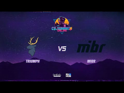 Triumph vs MIBR - CS_Summit Qualifier - map2 - de_dust2 [Mintgod & Gromjkee]