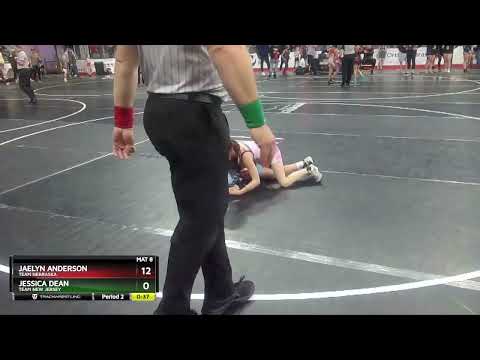 65 Lbs Quarterfinal - Jaelyn Anderson, Team Nebraska Vs Jessica Dean, Team New Jersey 22a1