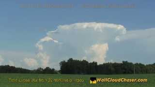 preview picture of video 'Supercell Structure Time Lapse *1080p HD* ~ July 6, 2014 ~ New Prague, Minnesota'
