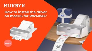 How to install the driver on macOS for RW405B with USB cable 