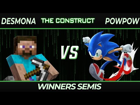 Desmona (Steve) vs PowPow (Sonic) - Construct 156 Winners Semis