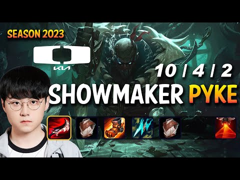DK Showmaker PYKE Mid vs TALON - Patch 13.12 KR Ranked