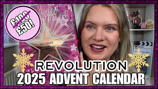 MAKEUP REVOLUTION Advent Calendar 2025 🎁 Full Reveal, Swatches & Honest Thoughts! | Clare Walch
