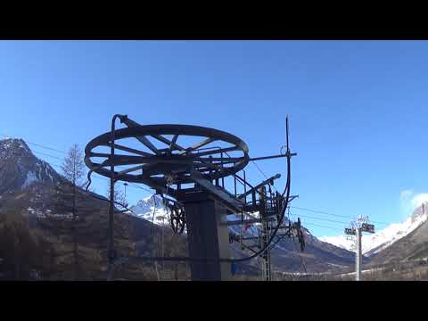 Risalita integrale skilift Poma "Pré Chabert" - Monetiêr / Téléski / Teleschi / 滑雪缆车 / 滑走式リフト