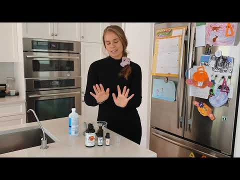 Aromatic massage for children