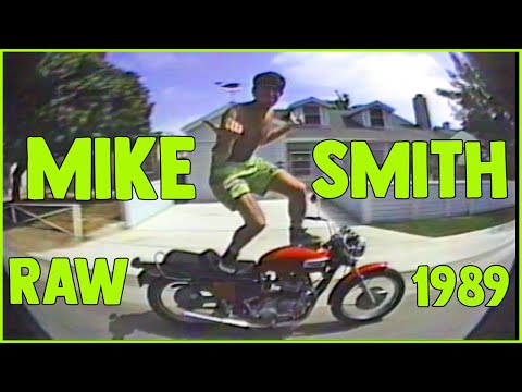 STYLE MASTER: MIKE SMITH 1989 RAW TR FOOTAGE FROM SPEED FREAKS SKATE VID + LONNIE HIRAMOTO & ROSKOPP