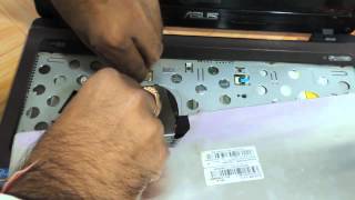Video thumbnail for Asus K53 How to replace the keyboard and dvd drive easy DIY method by Techstore