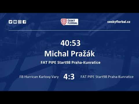 HIGHLIGHTS: FB Hurrican Karlovy Vary - FAT PIPE Start98 Praha-Kunratice | 16. 2. 2019